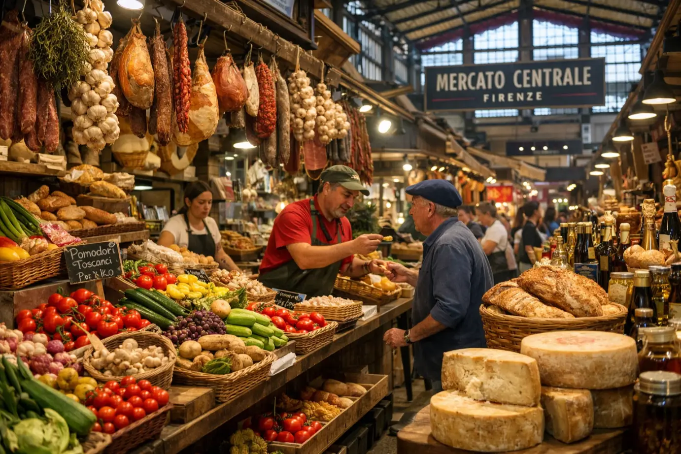 Things to do in Florence
Eat and Shop at Mercato Centrale