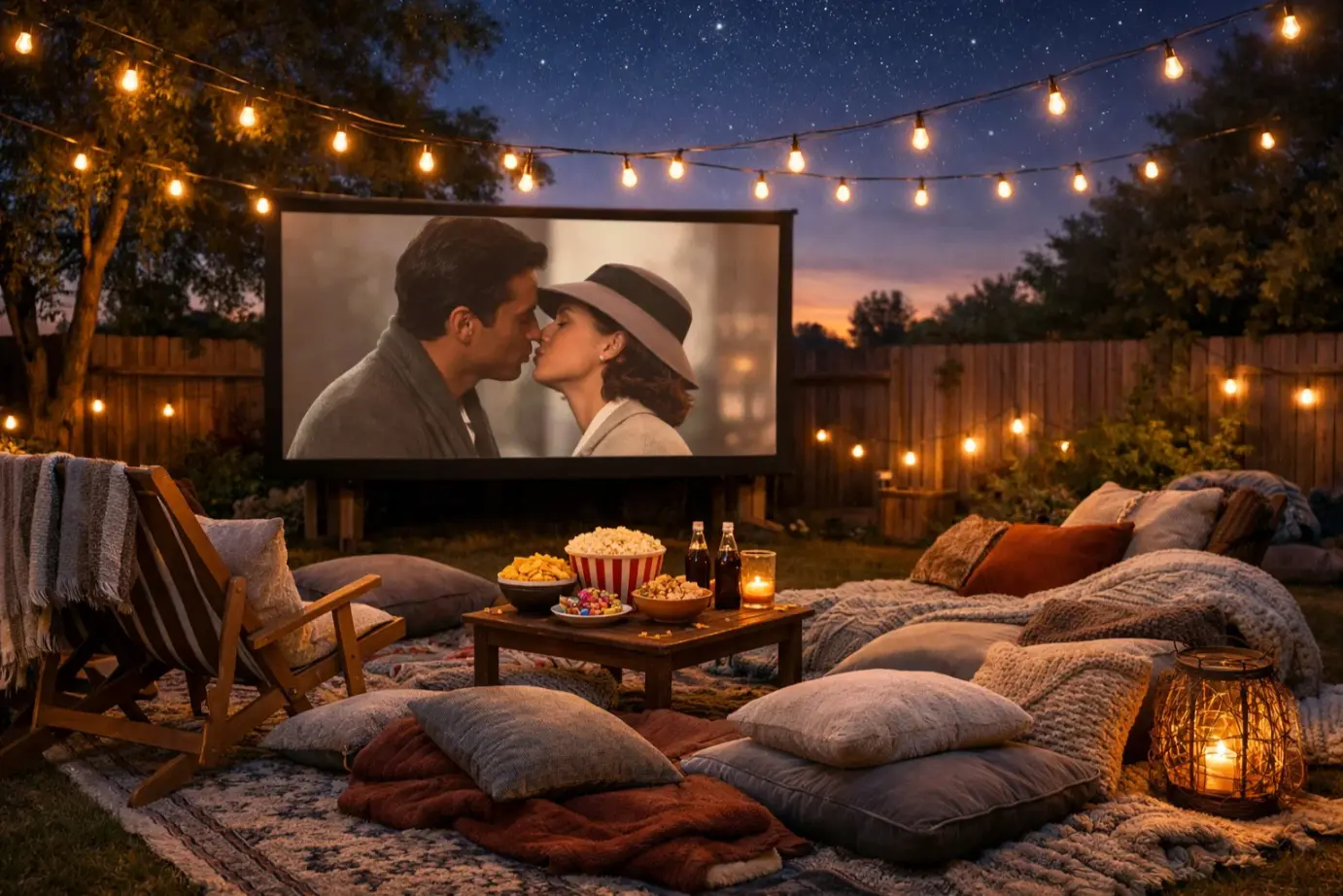 summer bucket list 2 Times You Should Host an Outdoor Movie Night