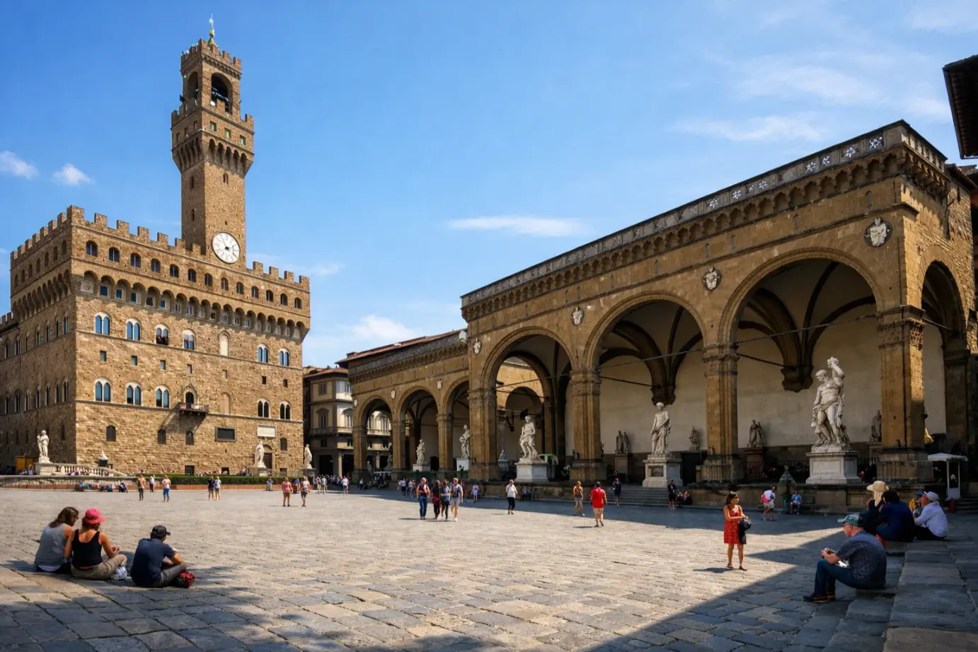 Things to do in Florence
Discover Piazza della Signoria and the Loggia dei Lanzi