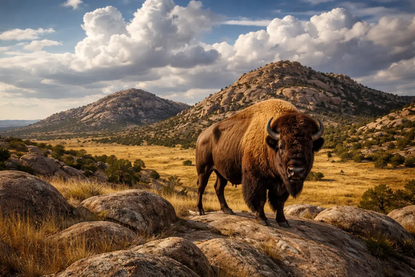 Hidden gems in Oklahoma
Wichita Mountains Wildlife Refuge