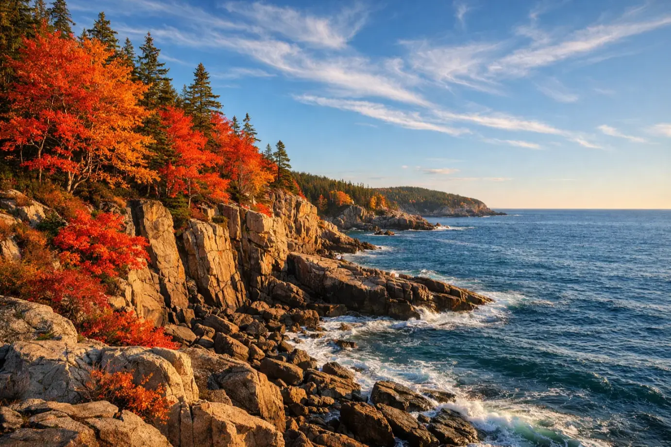 Best fall trips USA
Acadia National Park, Maine