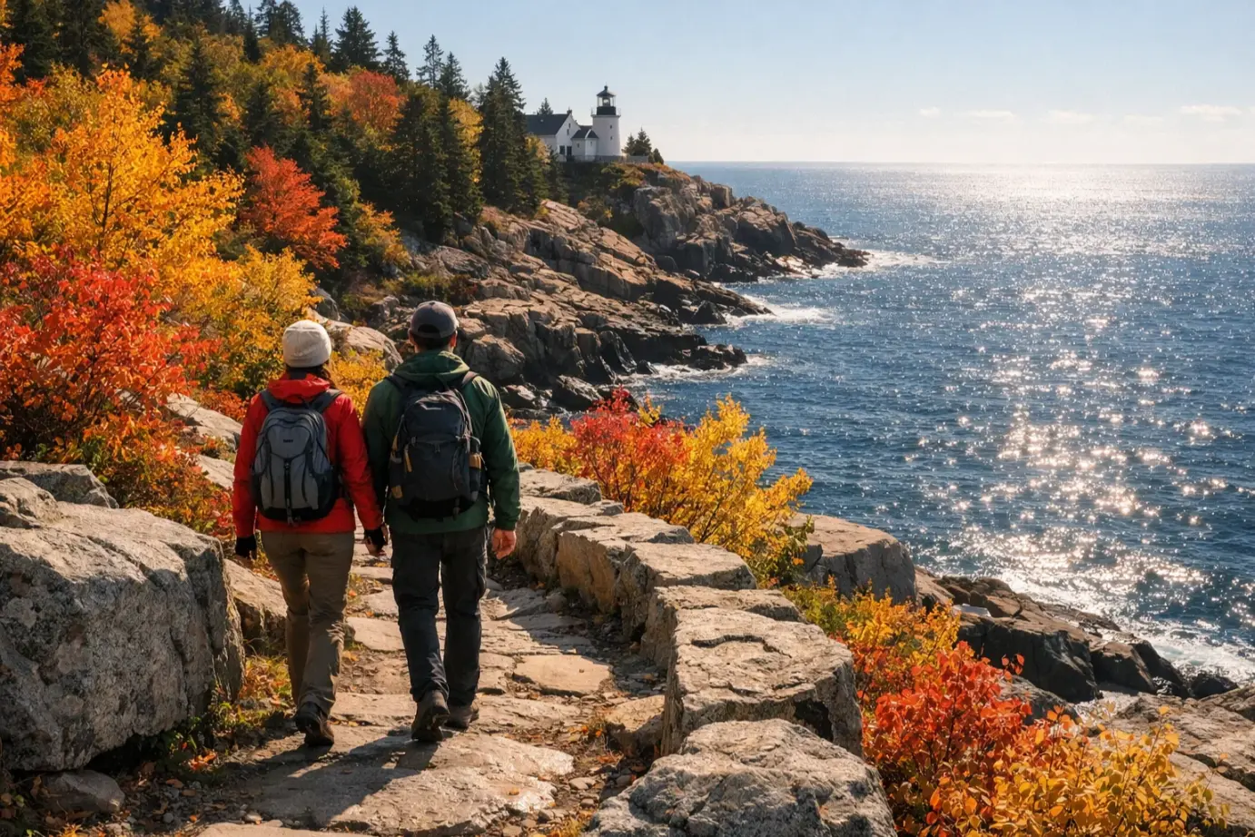 Anniversary trip ideas USA
Bar Harbor, Maine