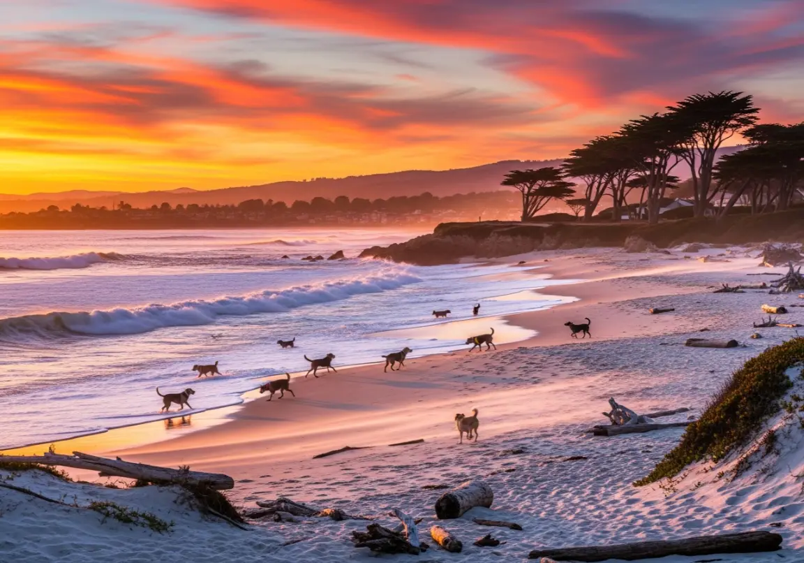 beaches in the USA
Carmel Beach, California