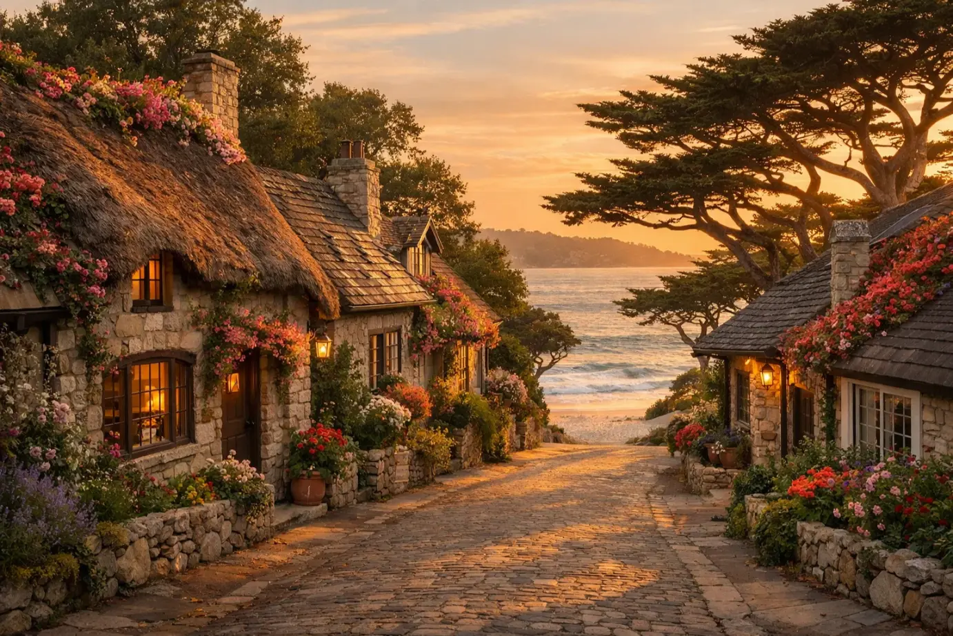Romantic places in the US
Carmel-by-the-Sea, California