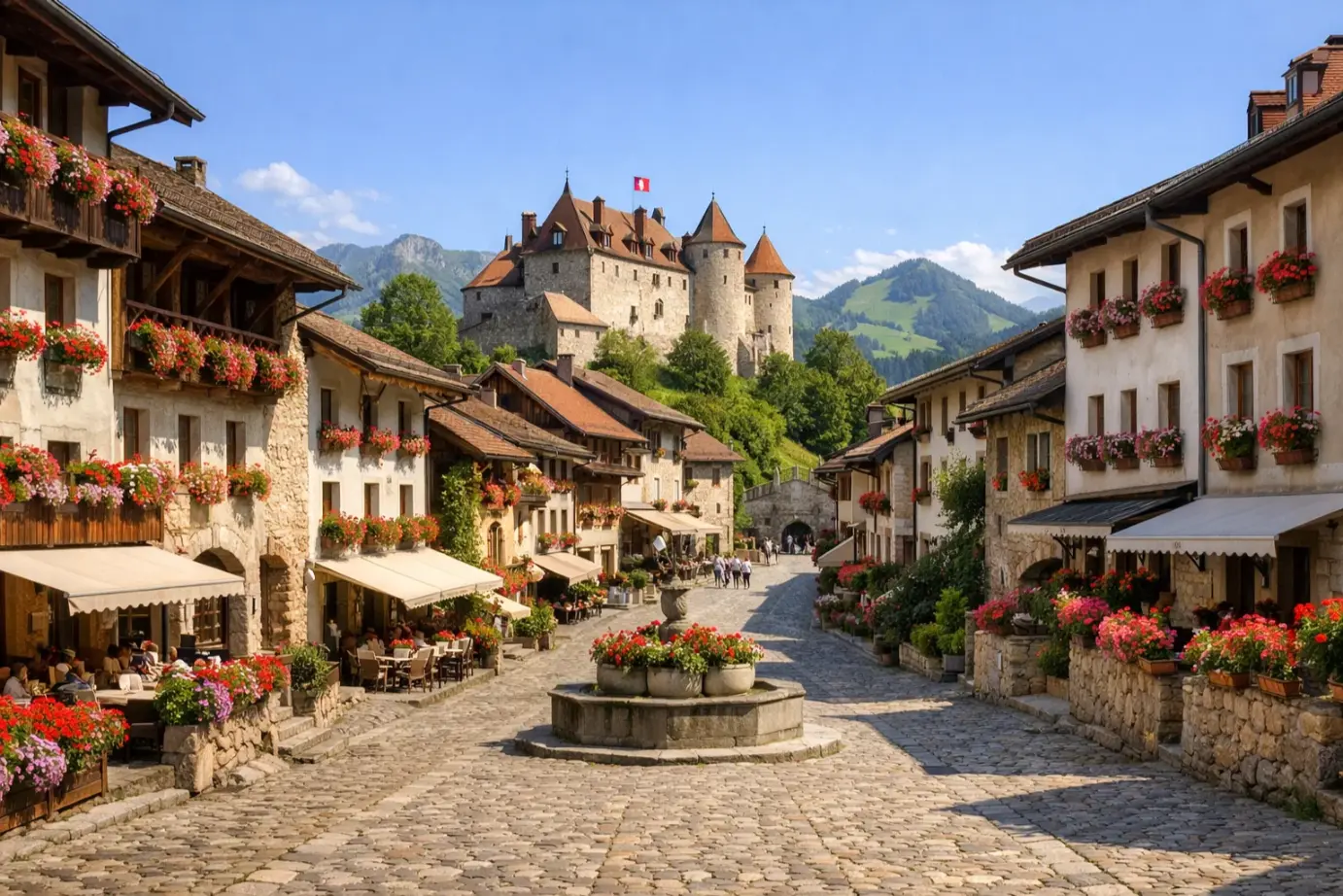 Switzerland road trip itinerary
Day 10 Gruyères and the Return to Zurich