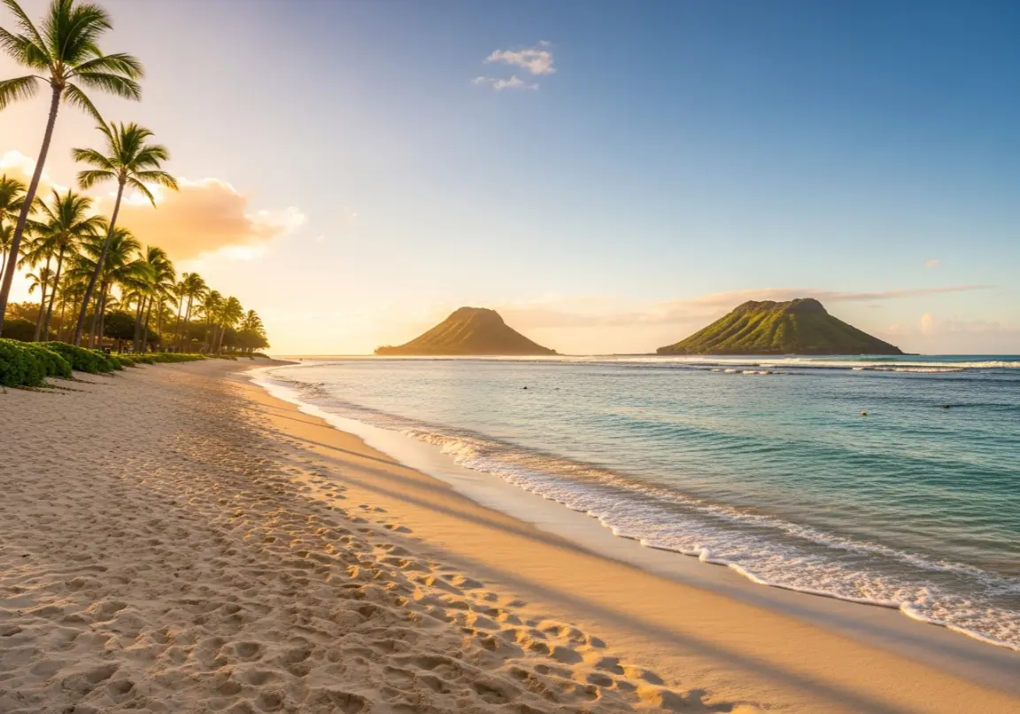 beaches in the USA
Lanikai Beach, Hawaii