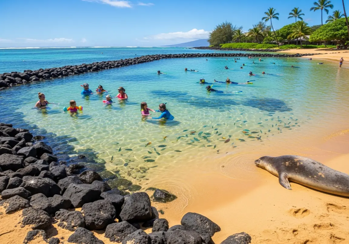 beaches in the USA
Poipu Beach, Hawaii