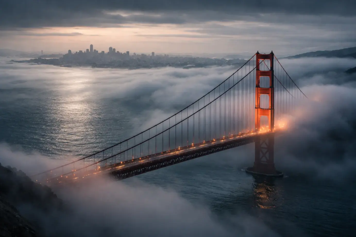 Romantic places in the US
San Francisco