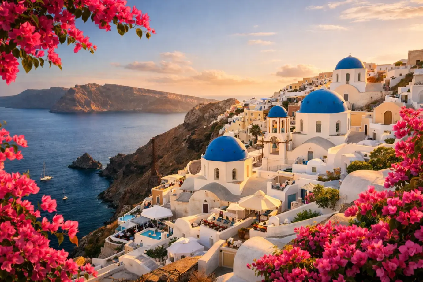 Best European cities for summer Santorini, Greece