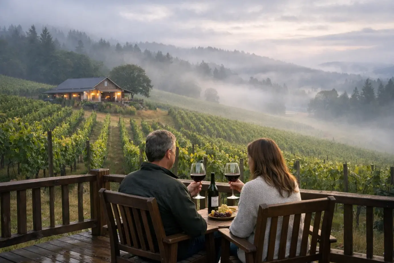 Anniversary trip ideas USA
Willamette Valley, Oregon