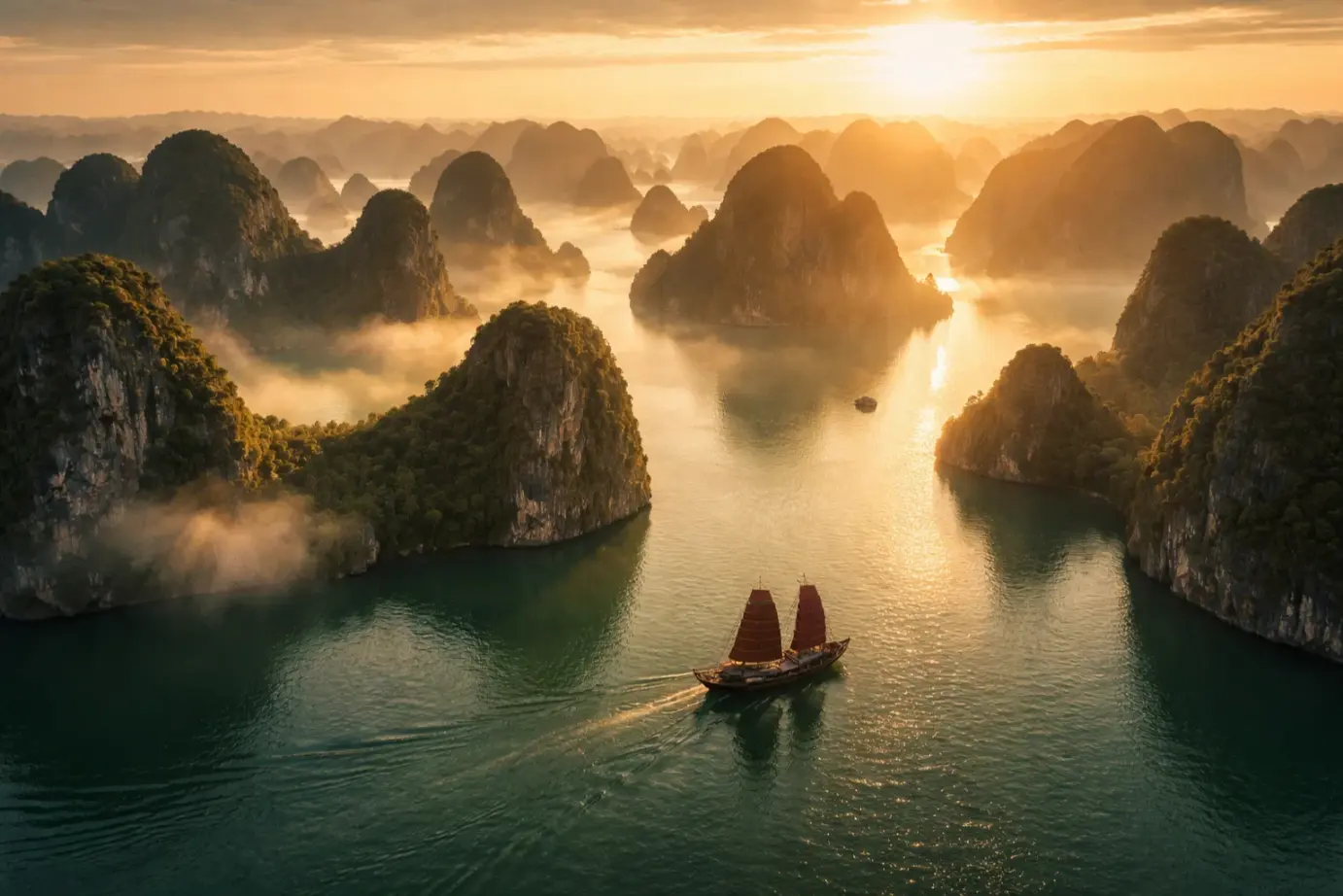 Places to visit in Vietnam
Ha Long Bay