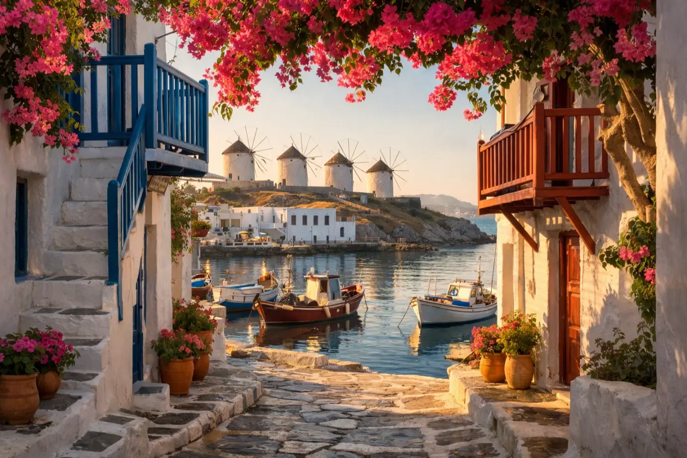Best Greek islands to visit
Mykonos