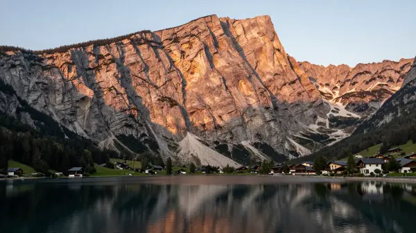beautiful lakes in the dolomites Lago di Alleghe Reflections Beneath the Civetta