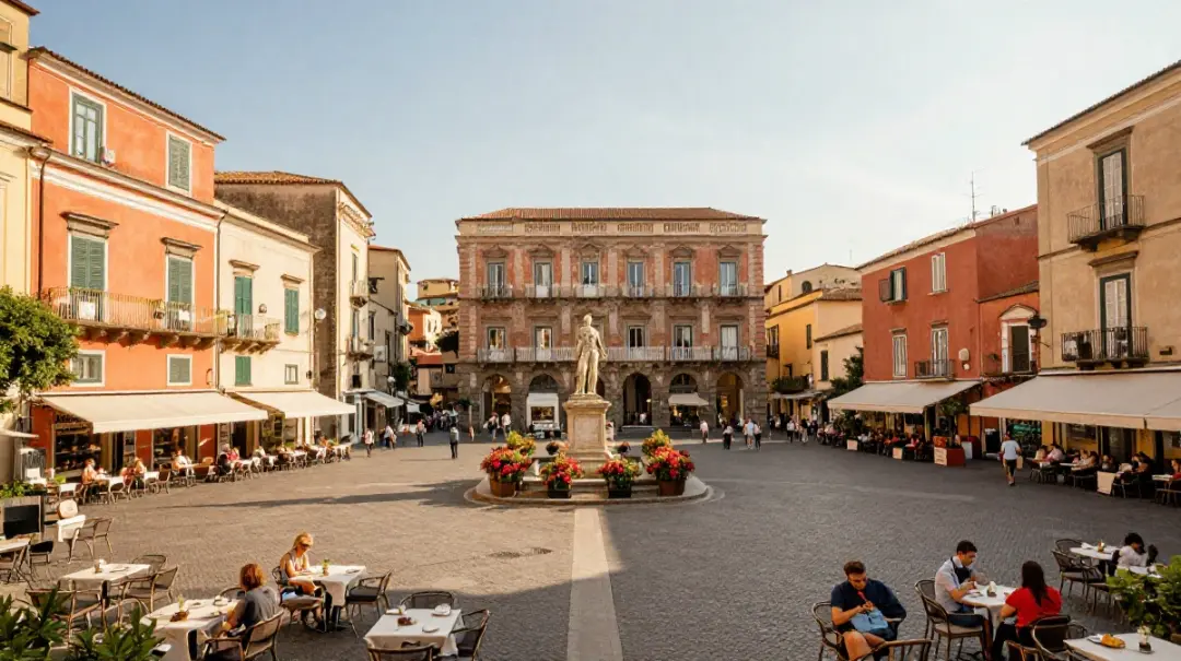 amalfi coast itinerary Sorrento Old Town and Piazza Tasso