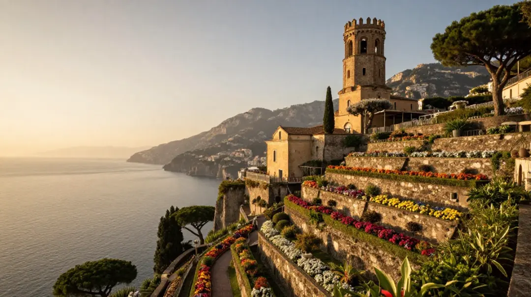 amalfi coast itinerary
Villa Rufolo