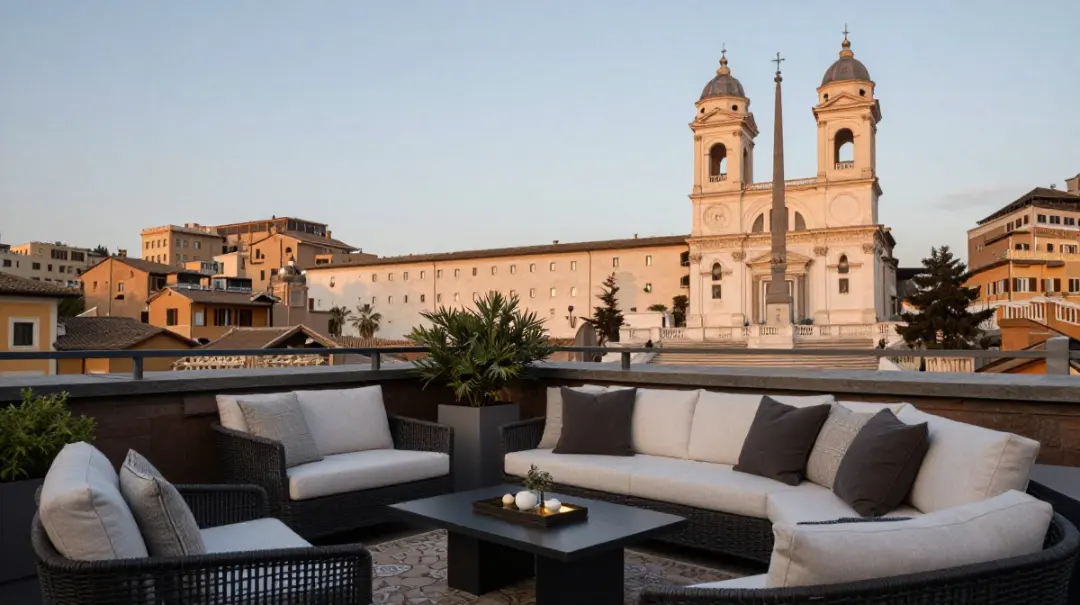 rome hotels with a view
Portrait Roma Discretion and Views in the Tridente