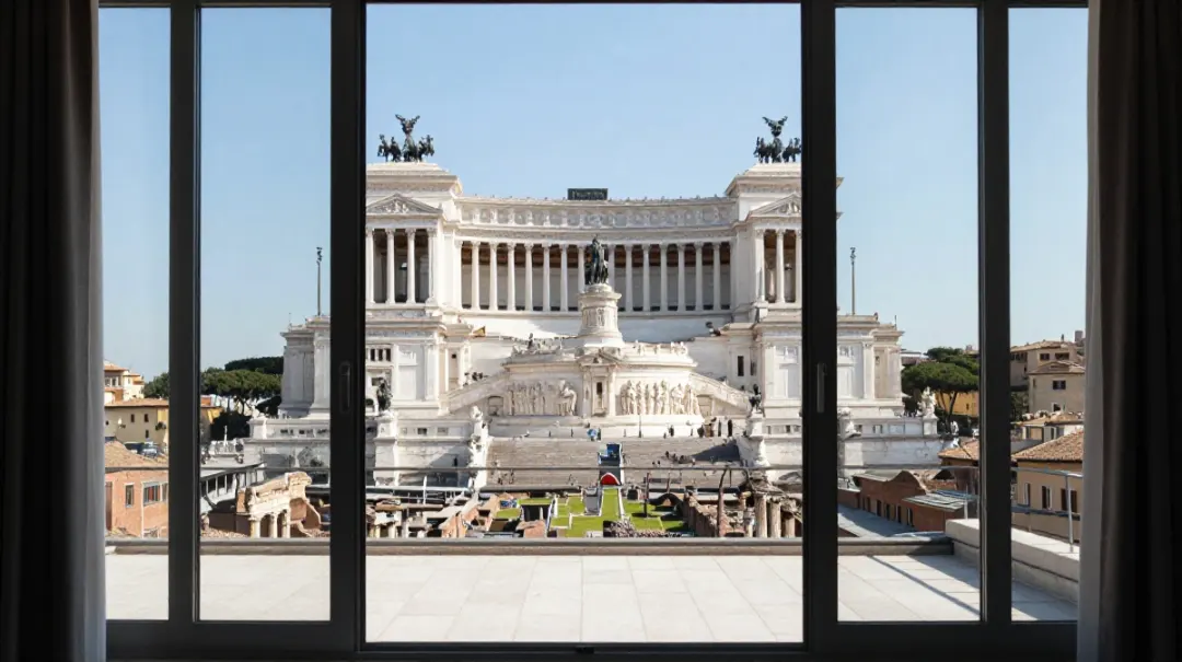 rome hotels with a view
NH Collection Roma Fori Imperiali Front Row Seats to Roman History