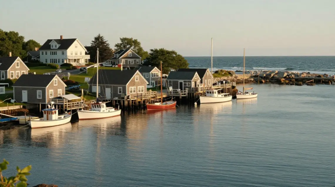 new england in summer Kennebunkport, Maine