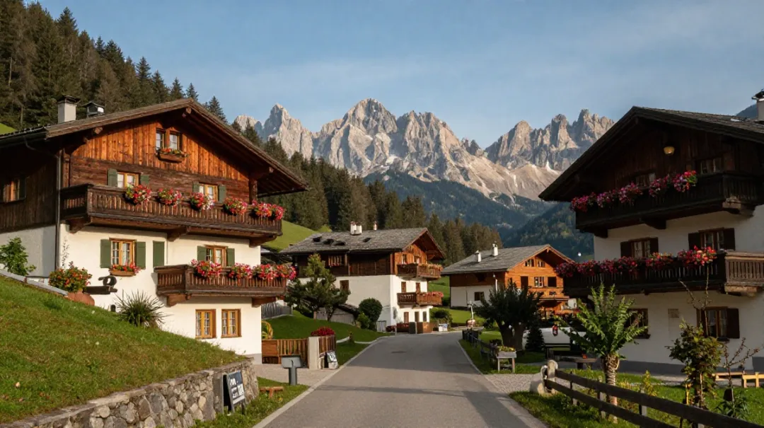where to stay in the dolomites
Santa Cristina, Val Gardena