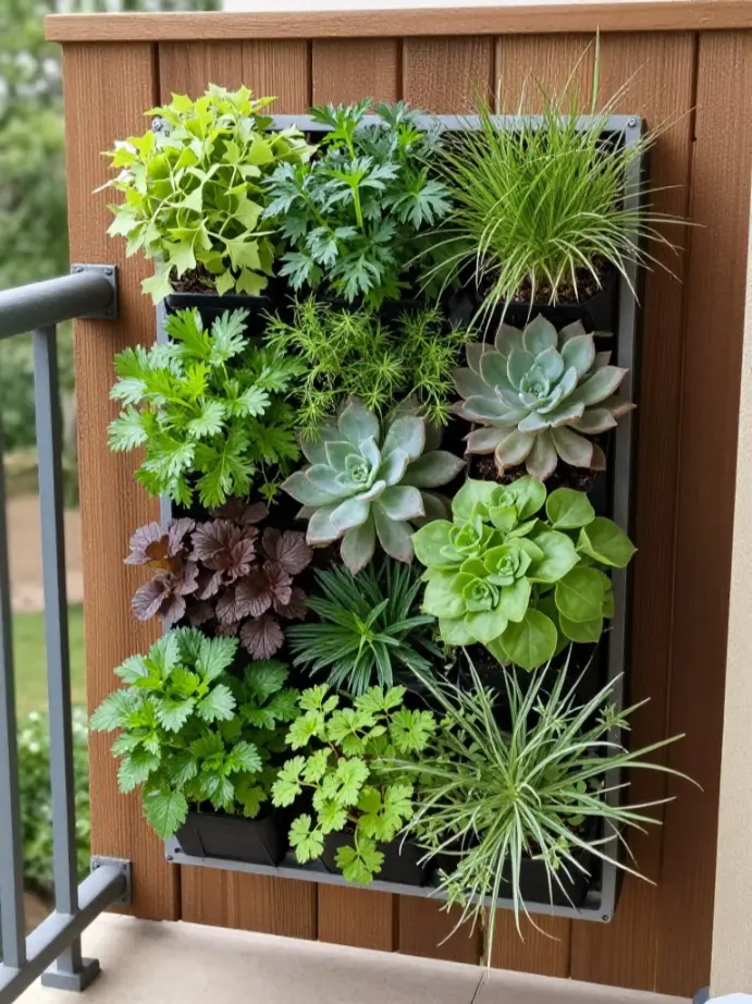 outdoor decor ideas
A Vertical Garden or Living Wall