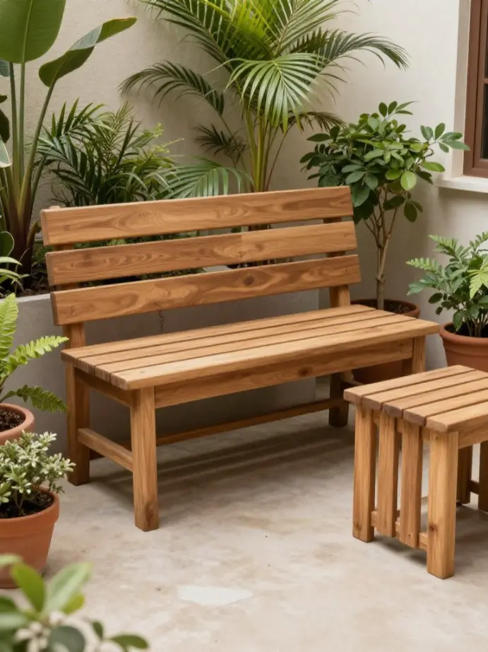outdoor decor ideas
Natural Wood Accents