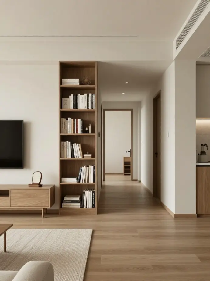 elegant small living room ideas
Use Furniture and Rug Edges to Create Zones