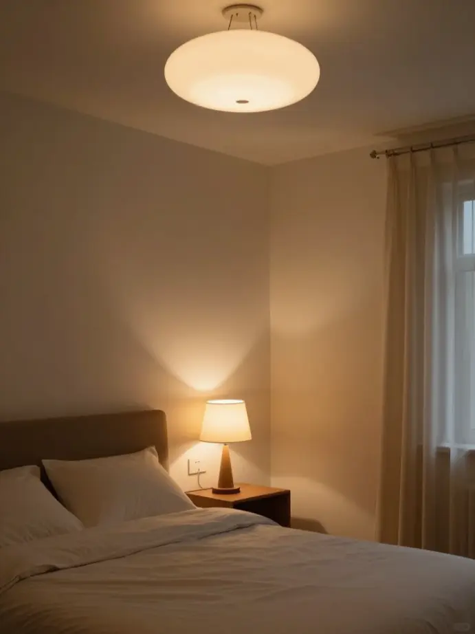 bedroom decorating
Layer Your Lighting Instead of Relying on One Source