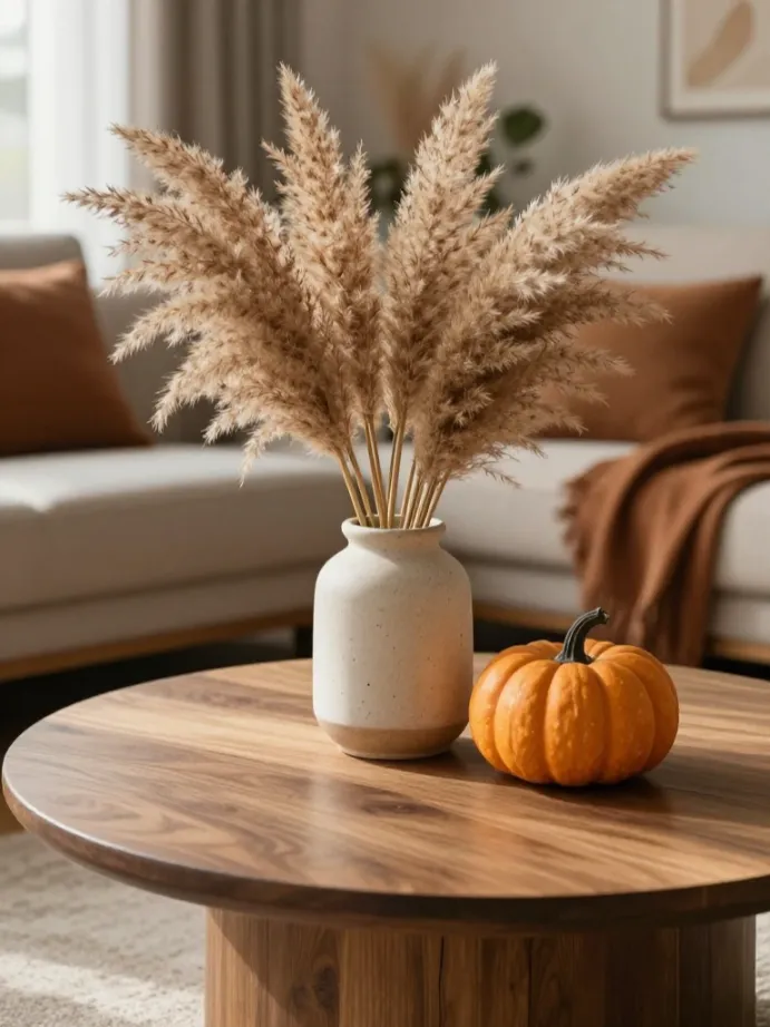 coffee table decor ideas Add Seasonal Touches for Fall