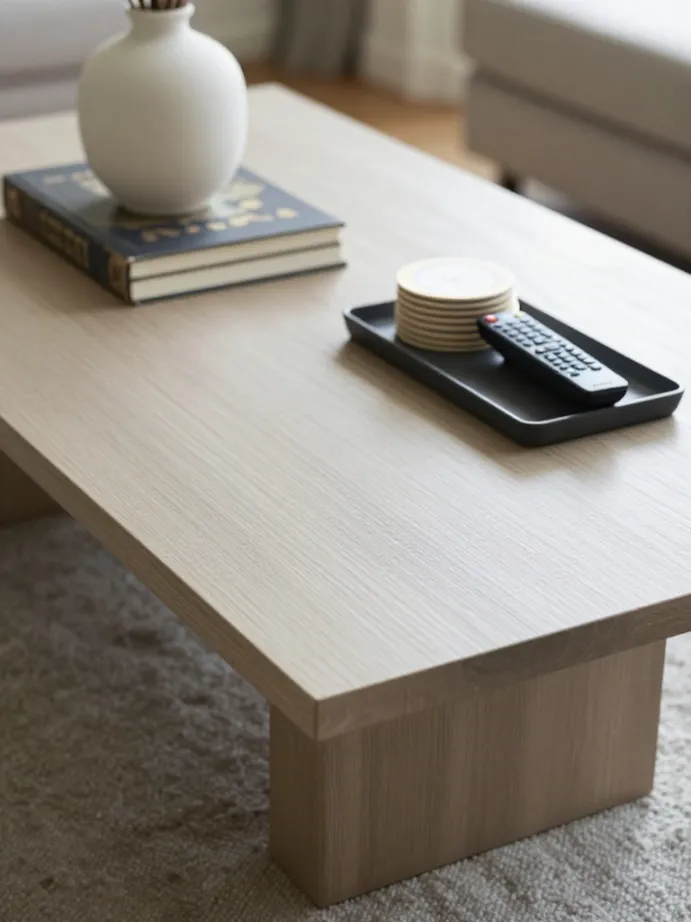 coffee table decor ideas
Keep One Zone Purely Functional