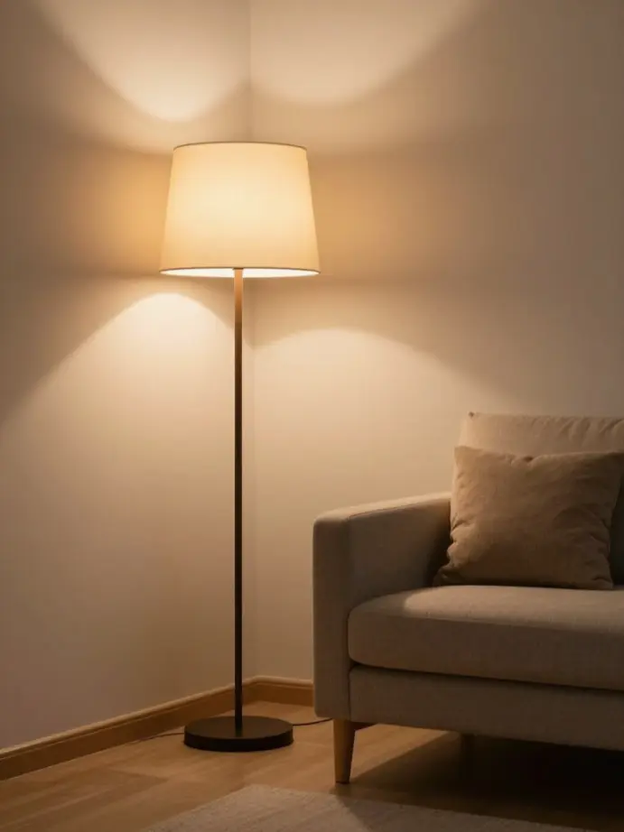 small living room makeover
Update Lighting With a New Floor or Table Lamp