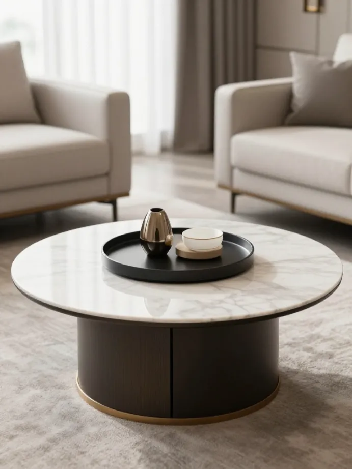 coffee table decor ideas Round Tables