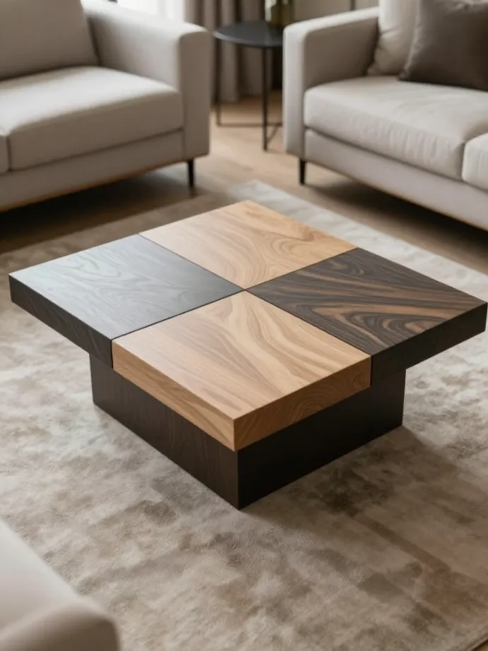 coffee table decor ideas Square Tables