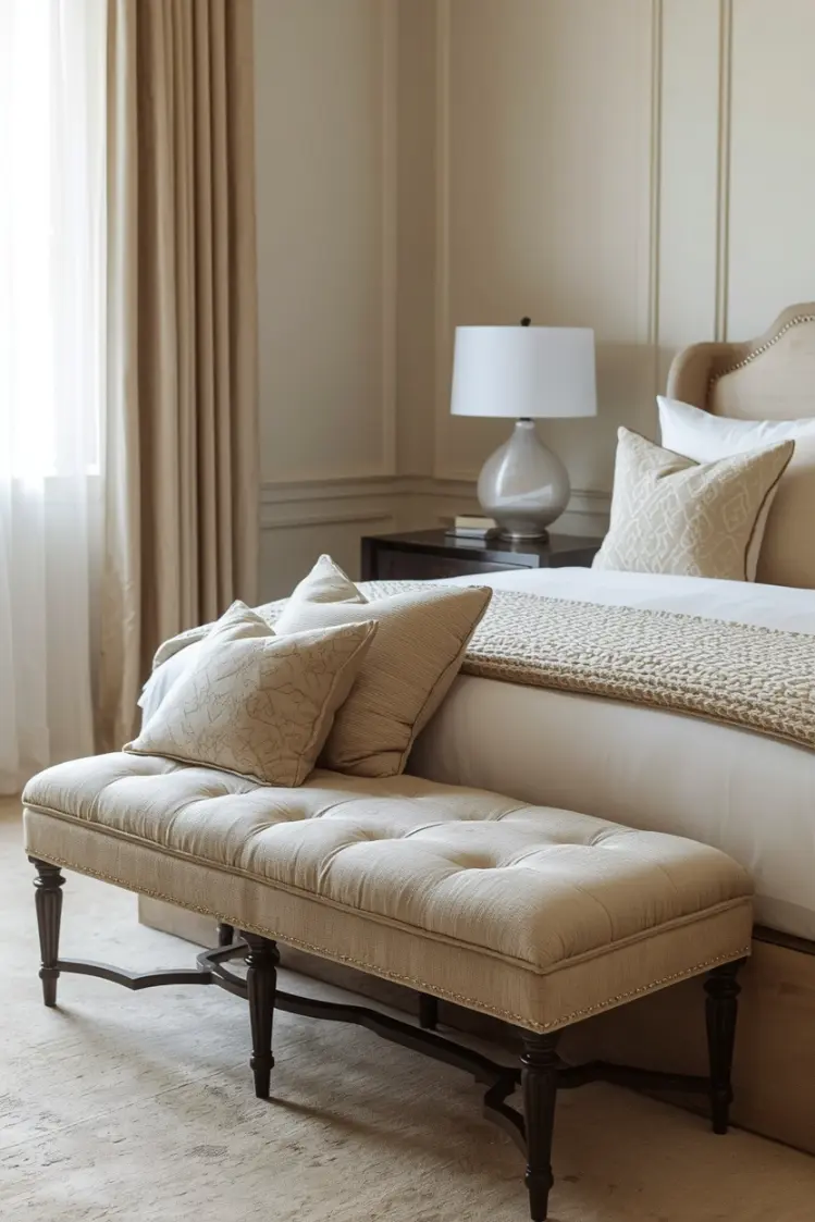 bedroom decor ideas for women
Include a Window Seat or Bench