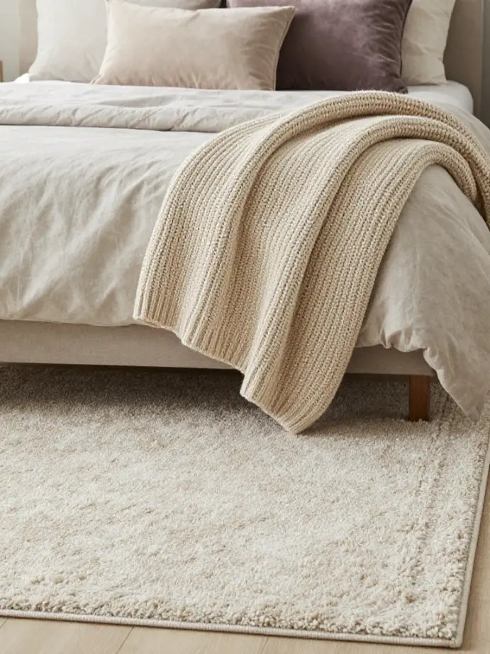 bedroom decor ideas for women
Layer Textures Through Rugs and Textiles